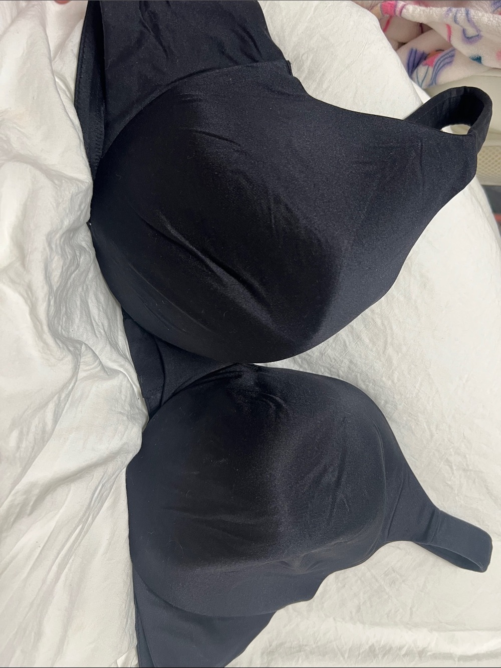 Black Seamless T-Shirt Bra - Women Intimates 50 B